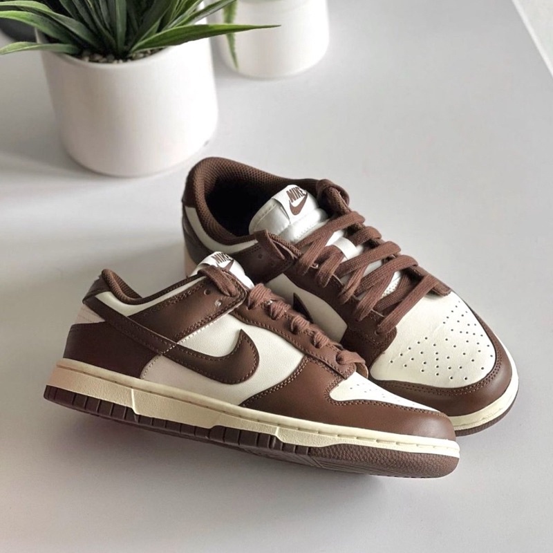 Nike Dunk Low Cocoa Wow Cocoa DD1503124 Shopee Malaysia