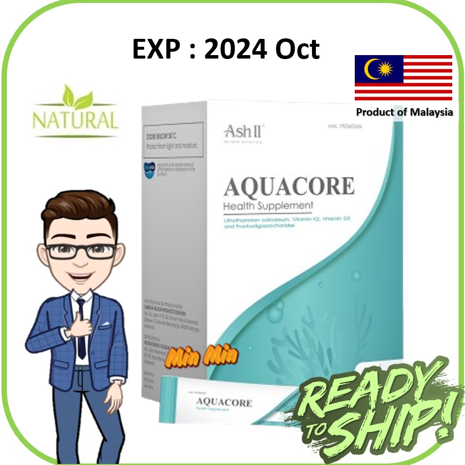 Ash II Aquacore Seaweed Calcium Strong Bone Vitamin D & Vitamin K