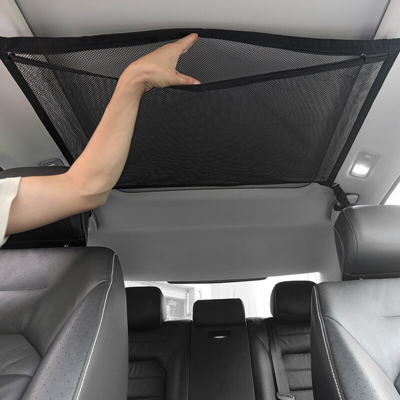 80*55CMCar roof storage net bag car roof top storage net bag universal
