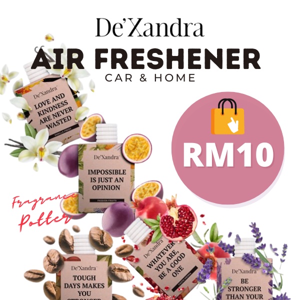 Original Air Freshener De'Xandra Shopee Malaysia