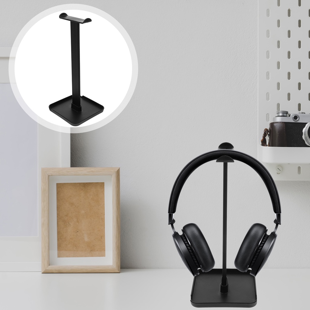 Computer Headphone Stand Headsets Table Top Display Holder Support