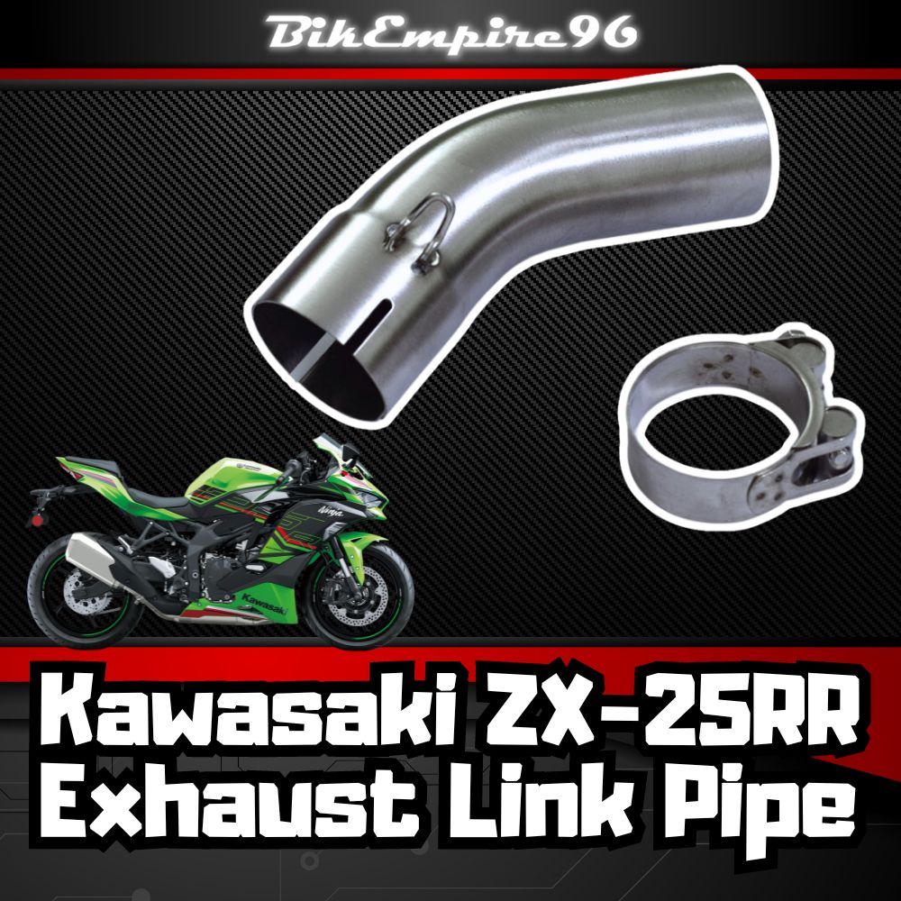 Kawasaki ZX25RR Link Pipe Exhaust Middle Pipe Shopee Malaysia