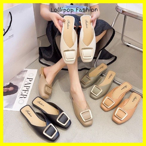LOLLIPOP FASHION ️ READY STOCK ️ Sandals Perempuan Womens Kayla Flats ...