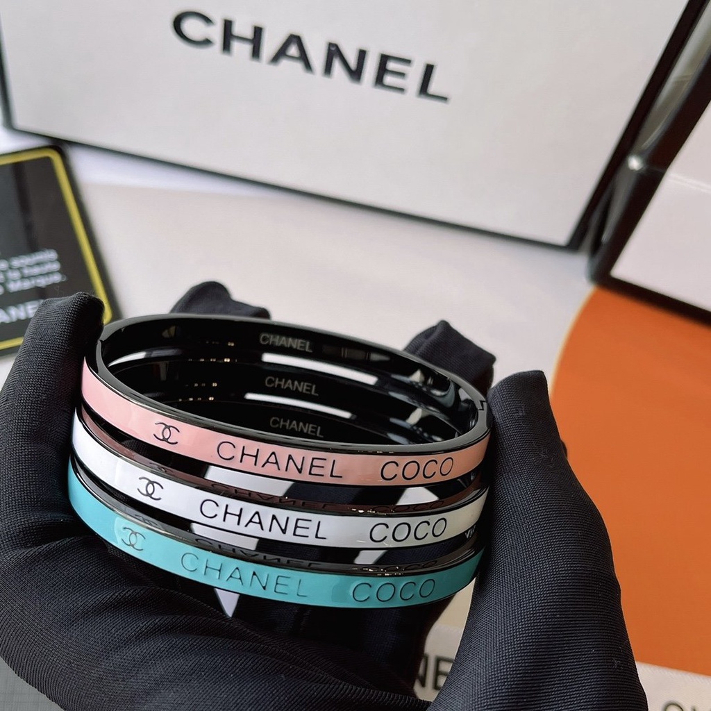 Chanel rubber store bracelet