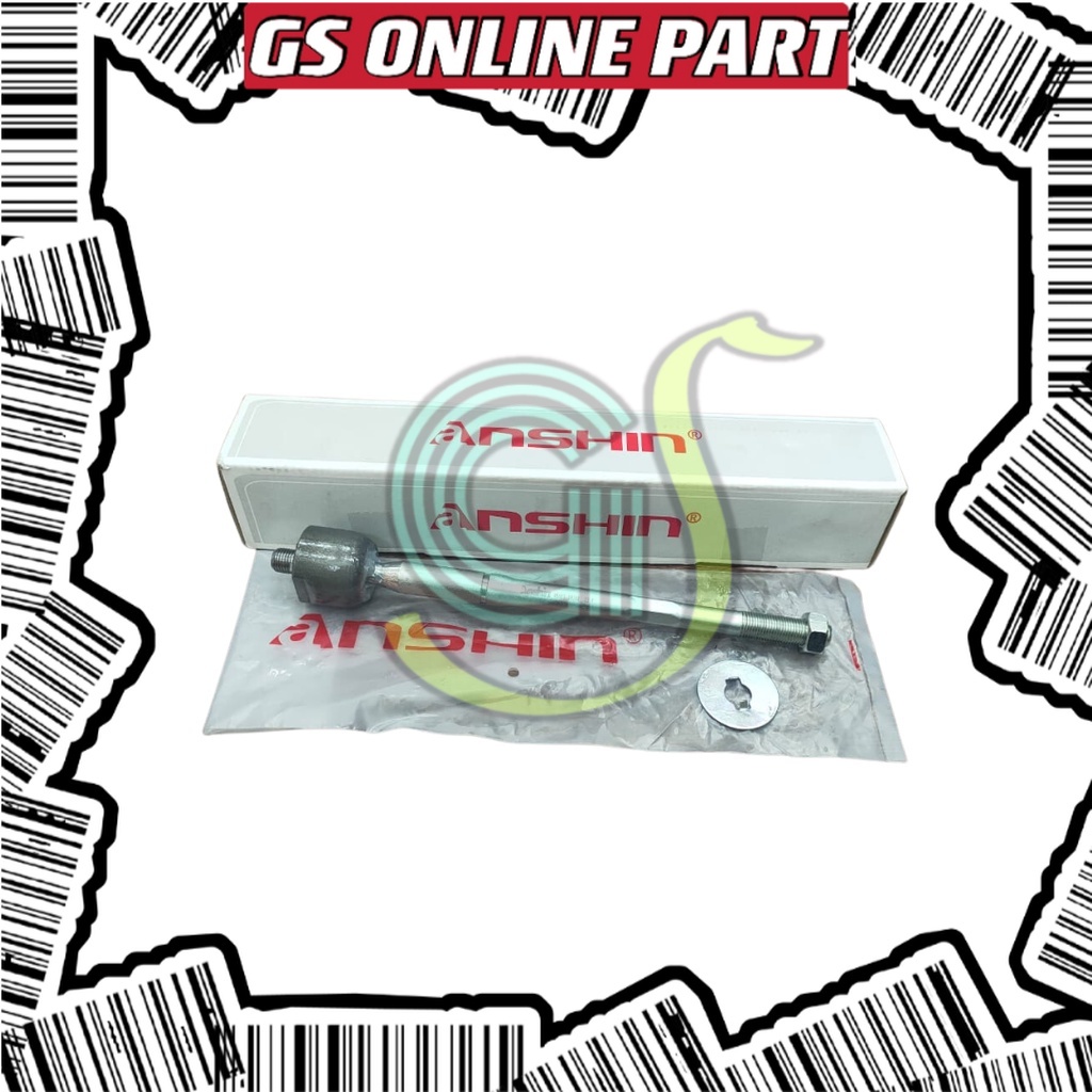 (ANSHIN JAPAN) STEERING RACK END TOYOTA HILUX KUN25 KUN26 REVO GUN125 ...