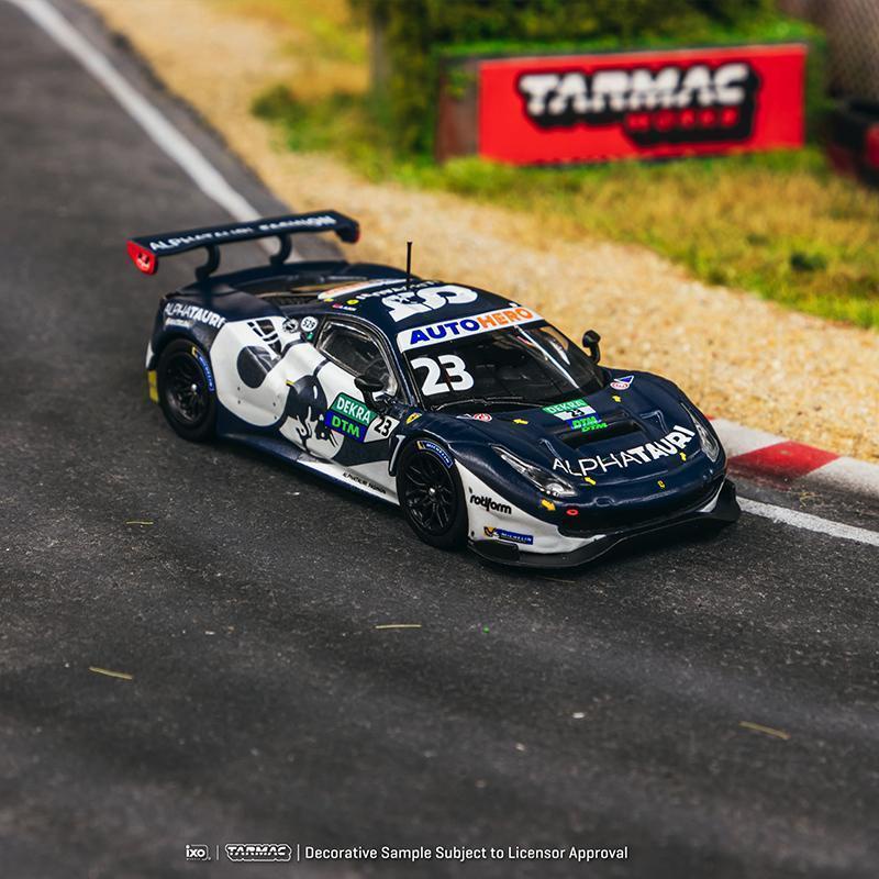 Tarmac Works 164 Ferrari 488 GT3 DTM 2021 Newberg Green Racing alloy