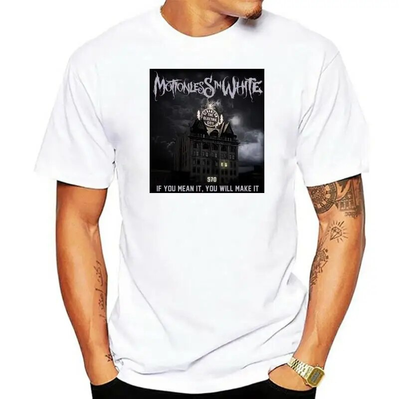 Motionless in White You Will Make it Fall Tour 2024 AZCA Black T Shirt