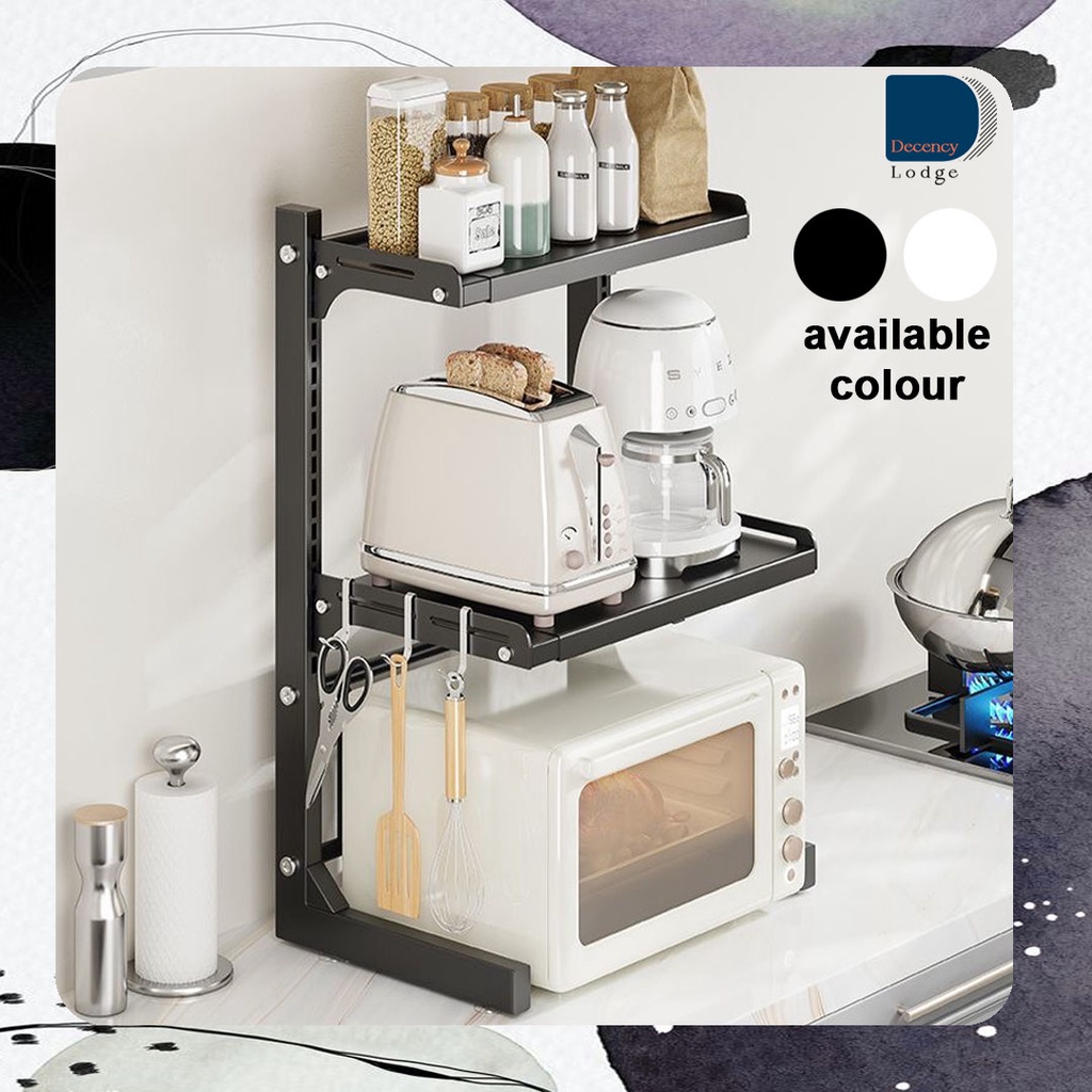 KITCHEN OVEN RACK RICE COOKER KITCHEN RACK ADJUSTABLE MICROWAVE RACK ...
