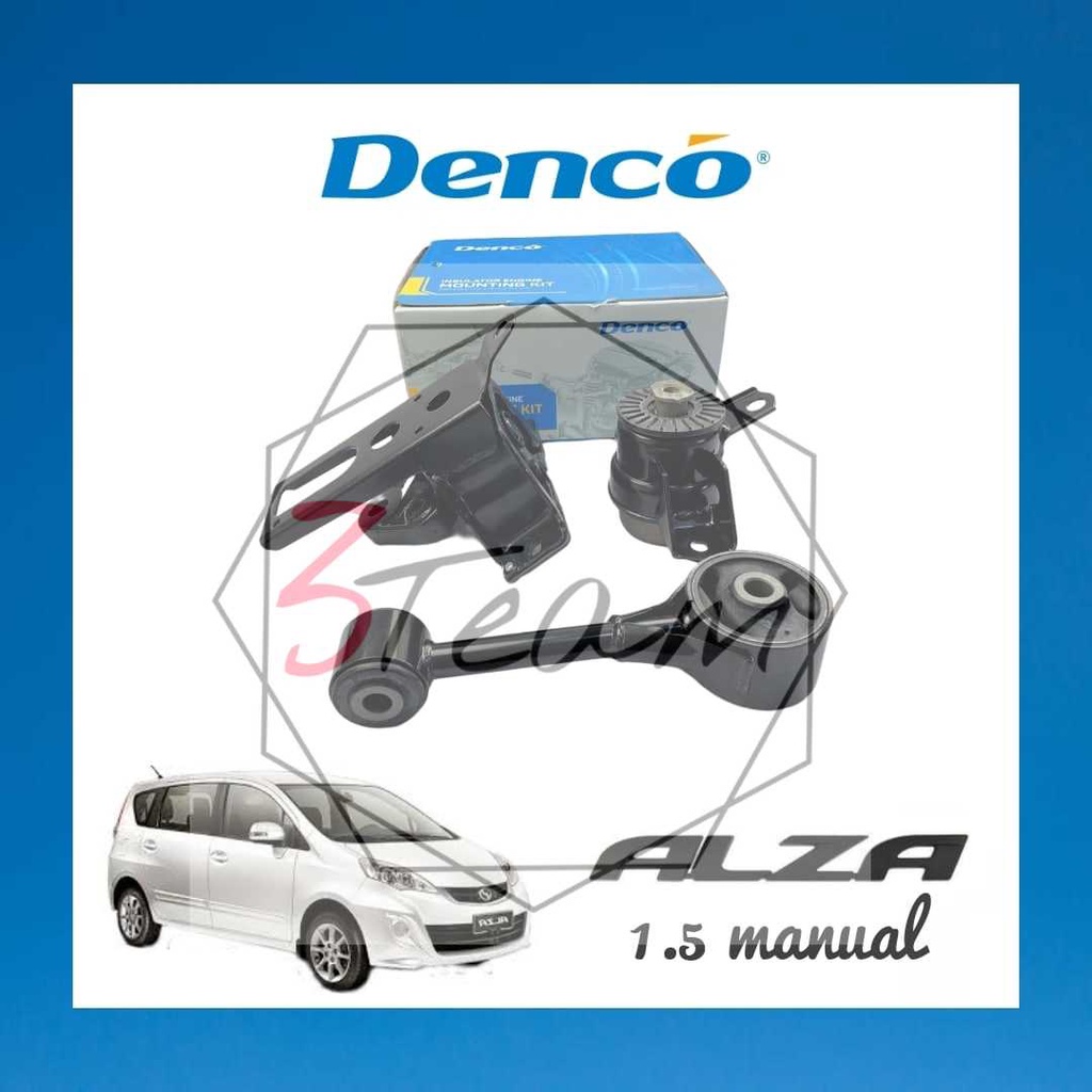 Denco Perodua Alza Engine Mounting Kit Set [Manual] Original Made In ...