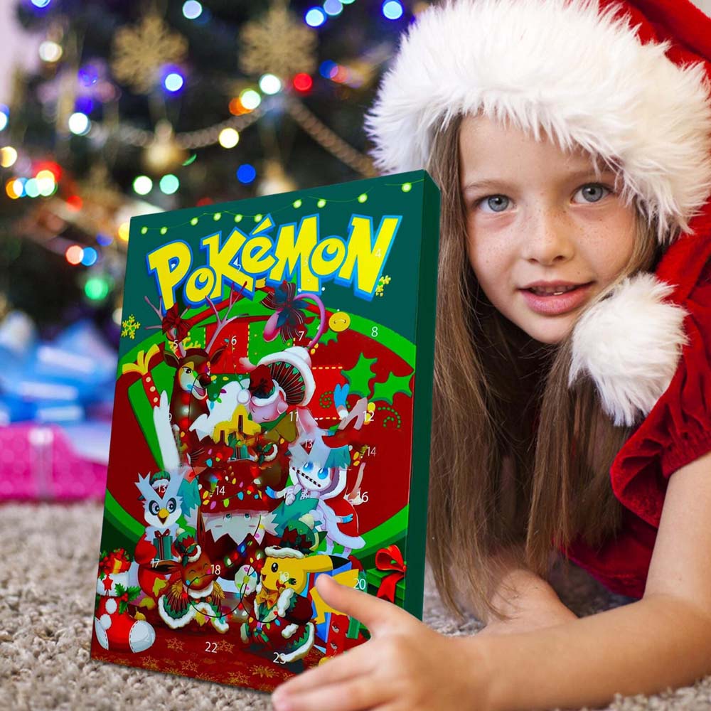 2023 New POKEMON Christmas Advent Calendar Box Pokemons Pikachu Action