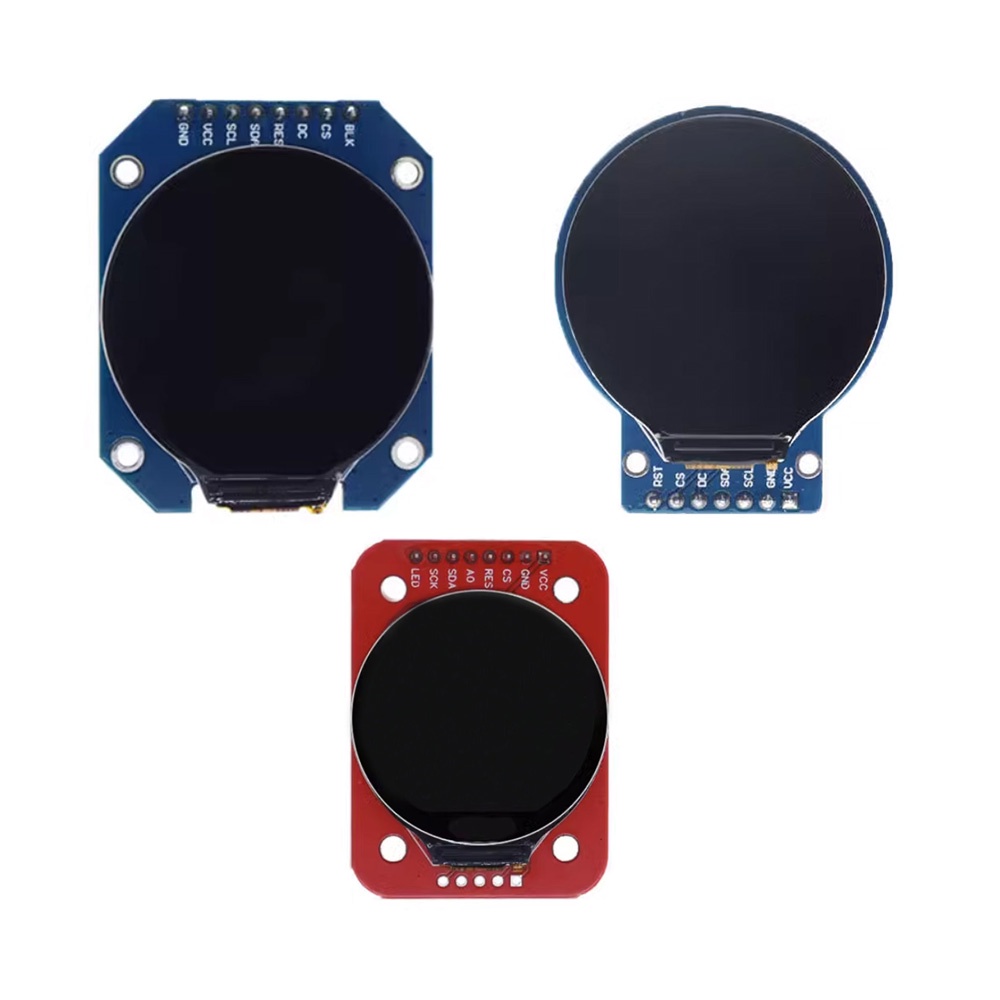 TFT Display 1.28 Inch TFT LCD Display Module Round RGB 240*240 GC9A01 ...