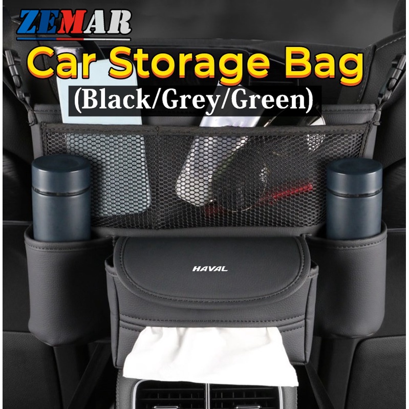 Haval Car Center Console Storage Bag Armrest Box Tissue Cup Holder