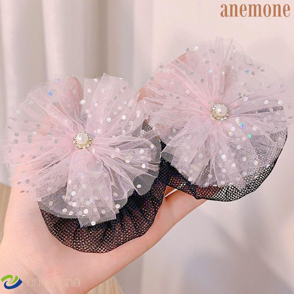 ANEMONE Star Hair Nets, Star Princess Snood Spring Clip, Cute Invisible