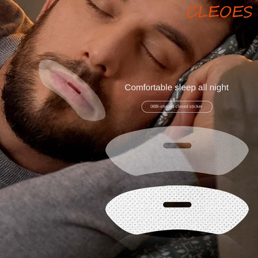 CLEOES Stop Snoring Tape, Nighttime Sleeping Less Sleeping Aid Anti Snore Mouth Tape, Nose