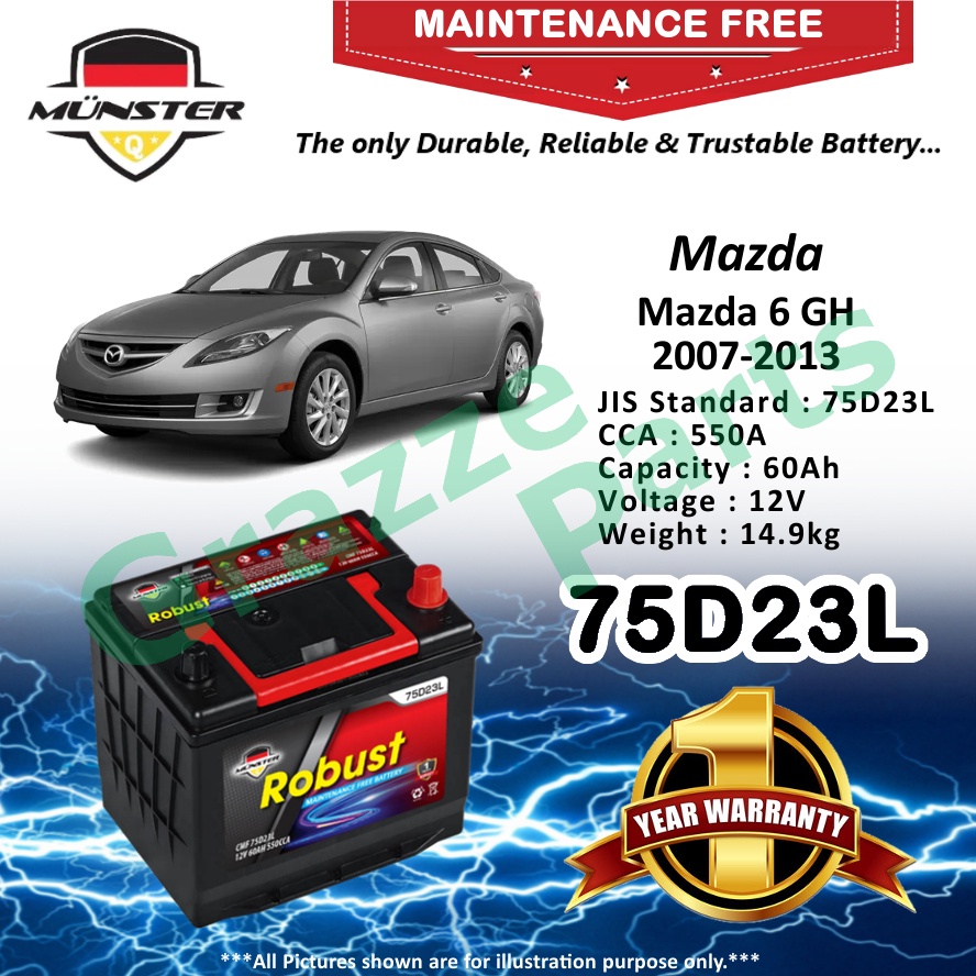 Batterie Fur Mazda 6