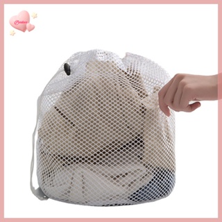 6pcs Washing Bags Mesh Polyester Dirty Laundry Bag Embroidery Net