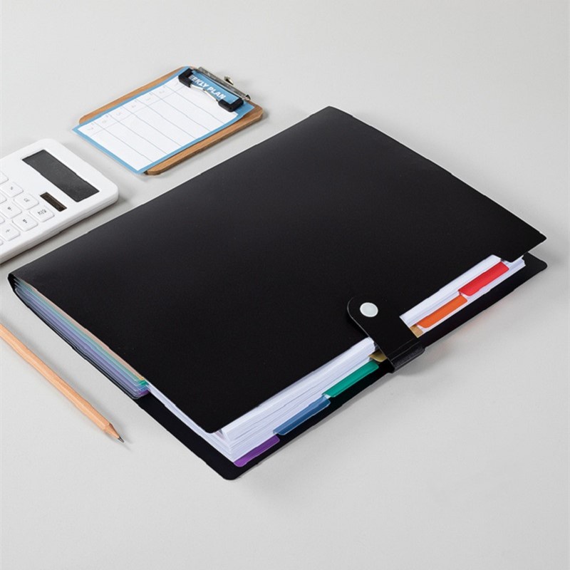 Accordion File Folder Organizer, 7 Pockets Expanding File Folder, A4 ...