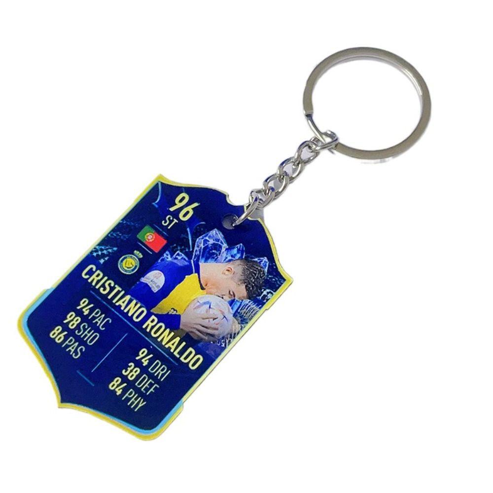 MENGXUAN Football Keyring, Messi Beckham Soccer Key Chain, Football ...