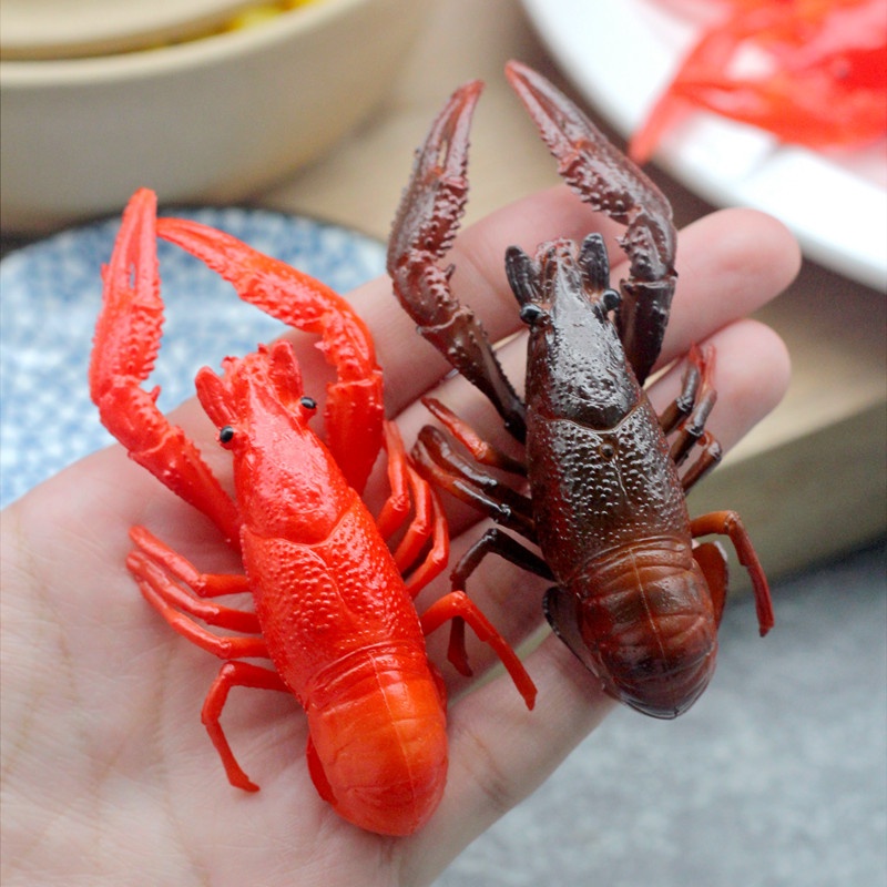 Artificial Spicy Crayfish Model Simulation Fake Lobster Night Market ...