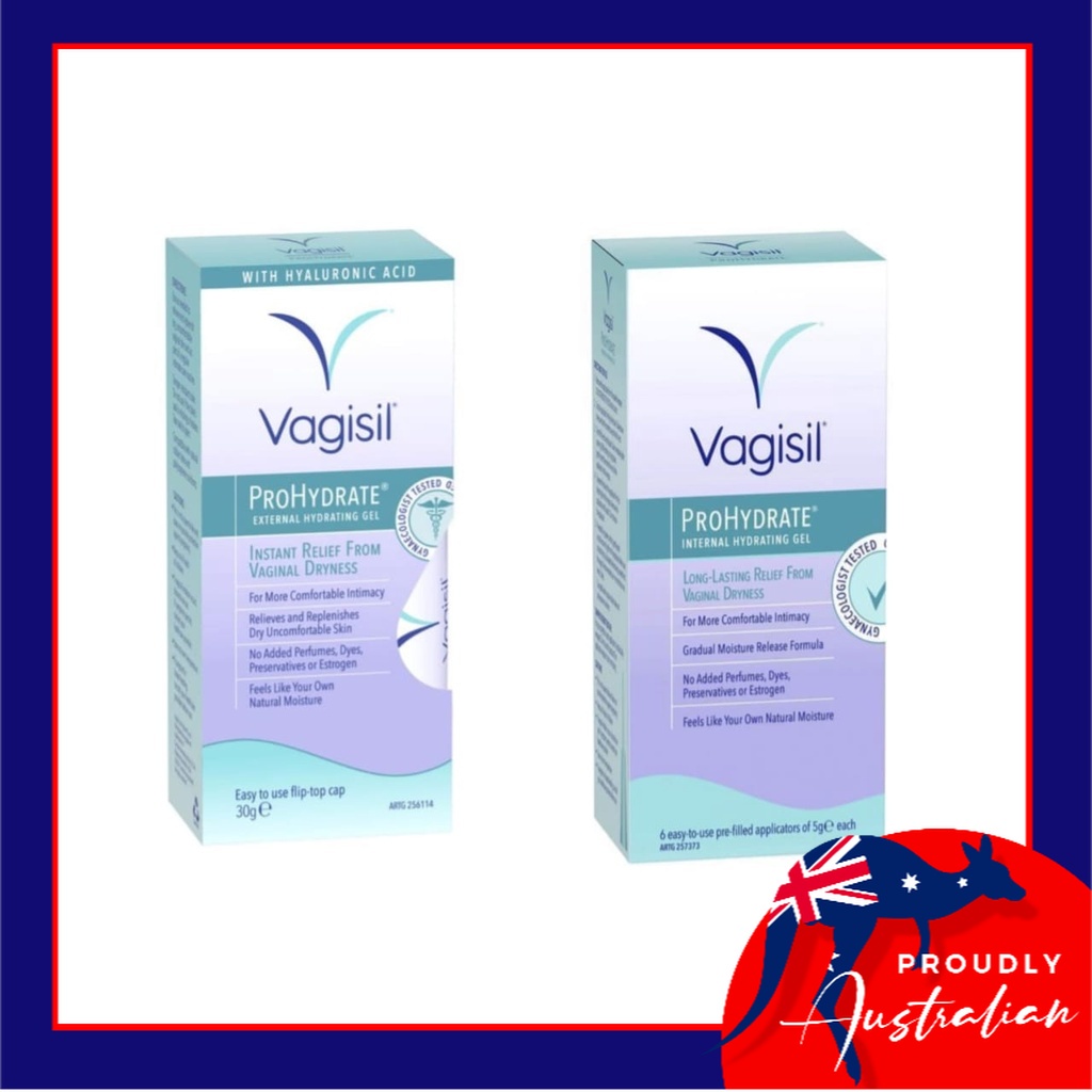 Replens Moisturizer Female Vagisil ProHydrate External Hydrating Gel – 30g  – Instant Relief For Vaginal Dryness Vagisil Vaginal Moisturizers