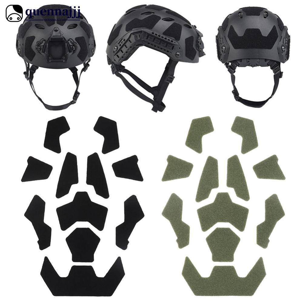 QUENNA 11Pcs FAST Helmet Magic Stickers CS Helmet Fastener Sticky Hook