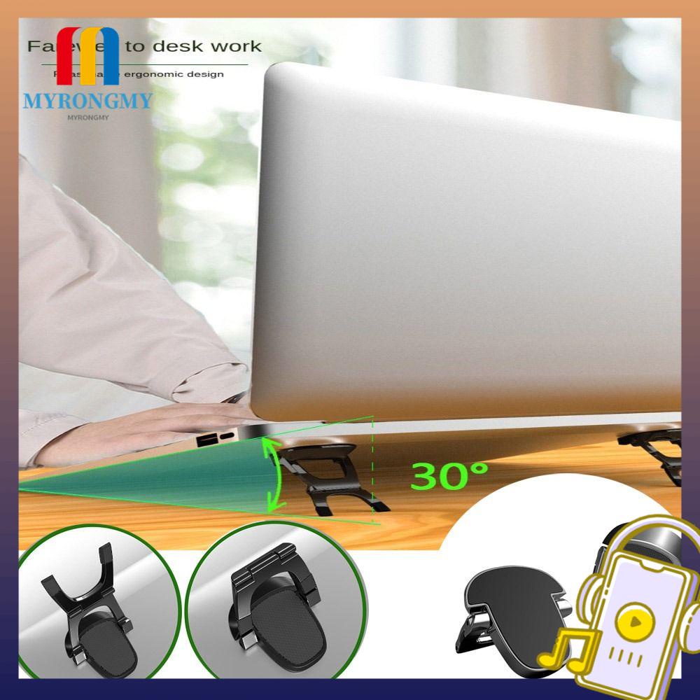 MYRONGMY Laptop Riser Foldable Home Portable Keyboard Stand Riser