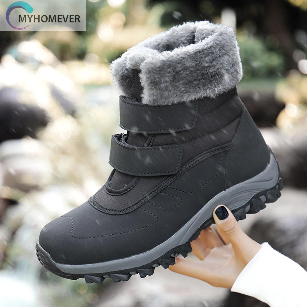 Womens Classic Snow Boots Super Warm Fur Lined Waterproof Winter Shoes  Outdoor Anti Slip Ladies Shoes