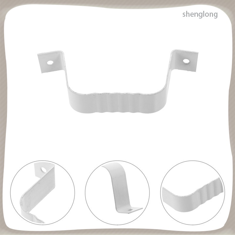 Gutter Downspout Adapter Bracket Pipe Clamp Supply Strap Shopee Malaysia