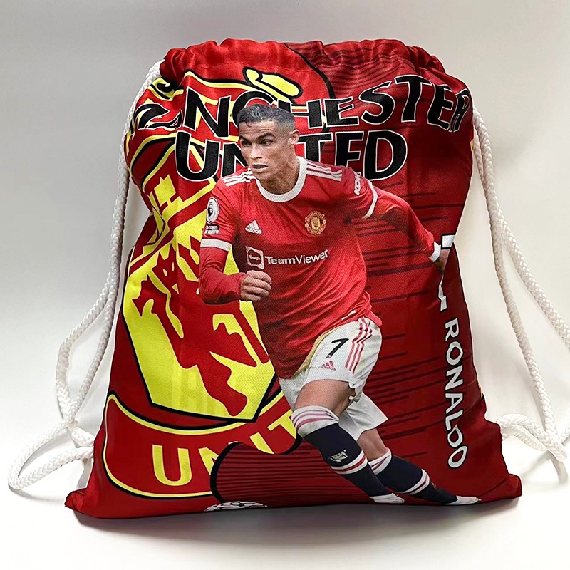 Football drawstring backpack hot sale
