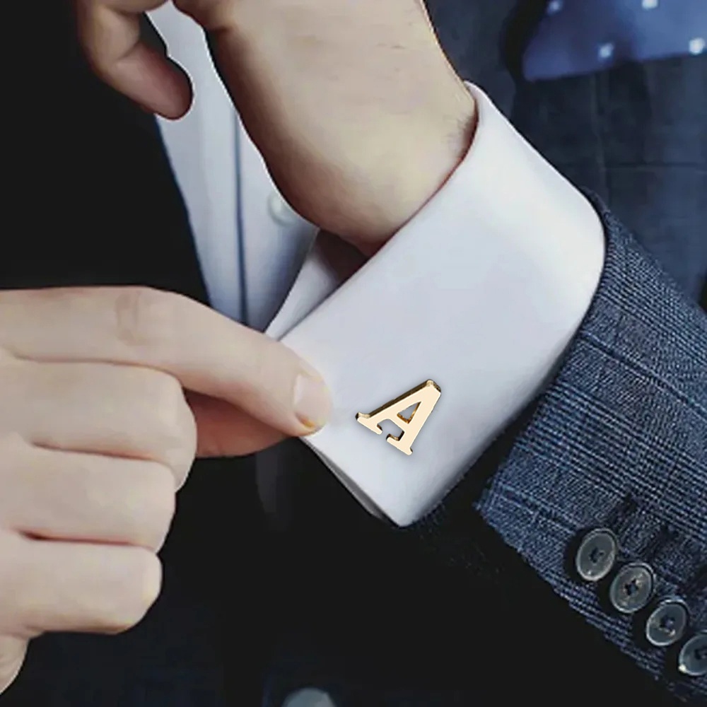 Clothes Buttons Shirt Cuff Links Cufflinks Accessories Male Bouton Glod ...