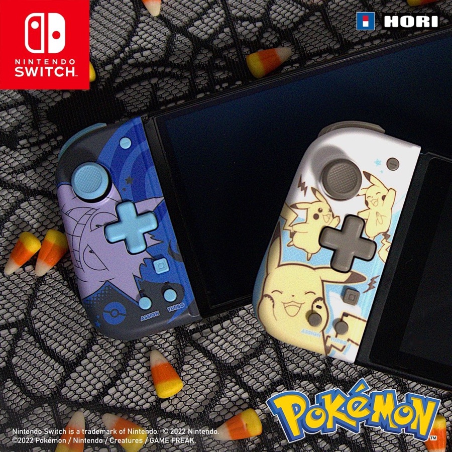 Nintendo Switch HORI Split Pad Fit Pokemon Pikachu & Mimikyu / Gengar ...