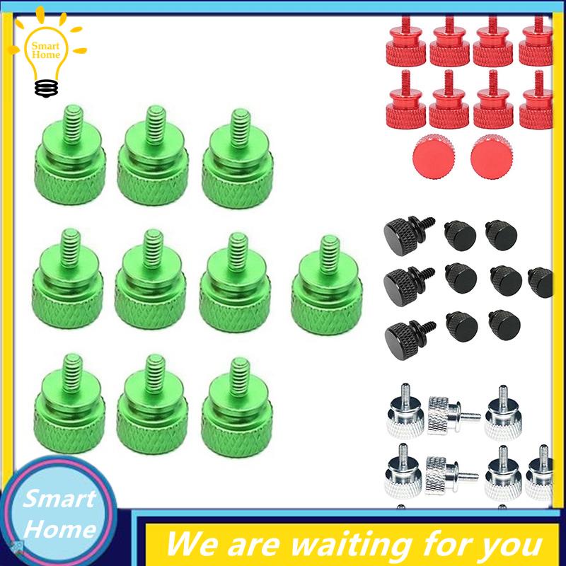 [Hmou] 10Pcs/Lot UNC6 32 M3.5 Hand Screw for GPU Holder PSU Computer
