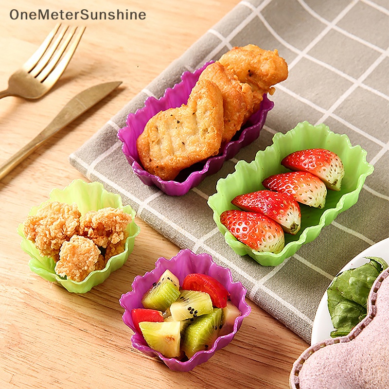 OMS 2Pcs Reusable Bento Divider For Kids Square Rectangle Food Lunch ...