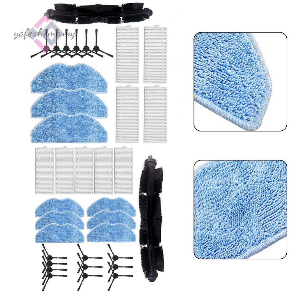 Kit Ricambio Per Honor Choice Robot Cleaner M1 – 6 Spazzole Laterali, 5 Panni In Microfibra, 4 Filtri – Facile Installazione
