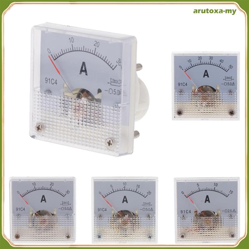 [ArutoxaMY] Analog Current Panel Meter Ammeter for Circuit Testing ...
