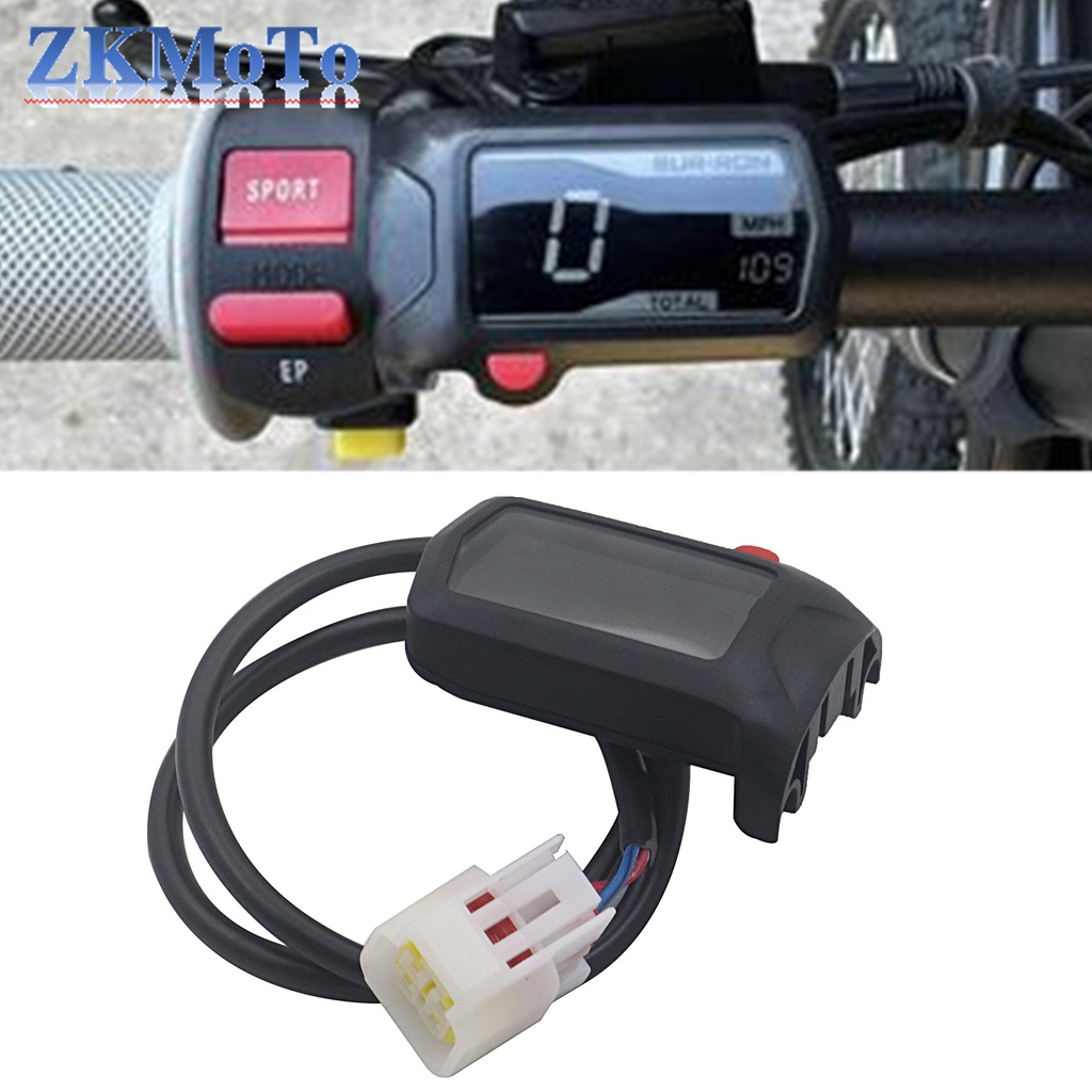 Electric Bike Motocross Hour Meter Handlebar Speed Meter Assembly
