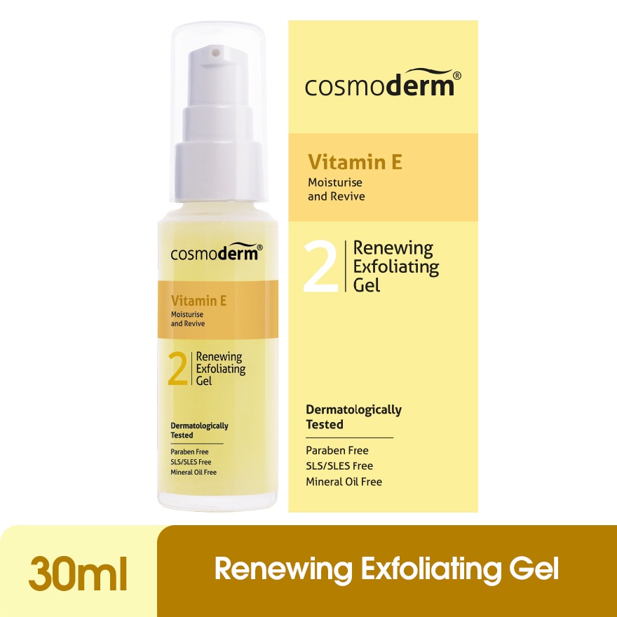 COSMODERM Vitamin E Magic Exfoliating Gel 30ml Shopee Malaysia