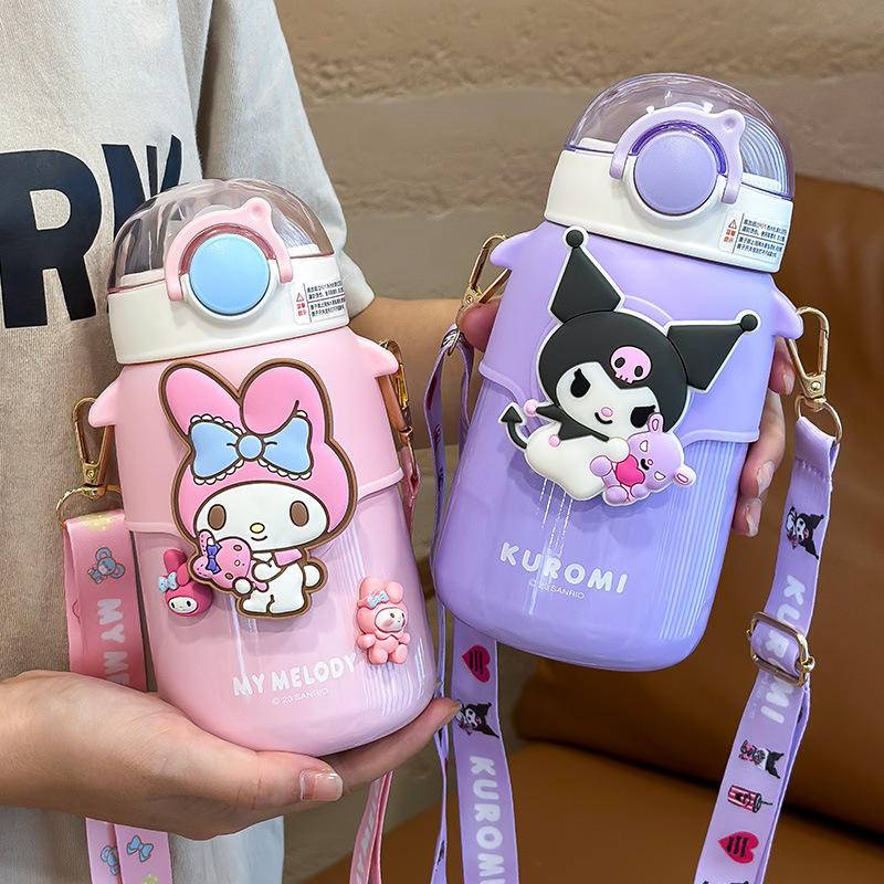 Kuromi water cup,Kids water bottle,Melody water cup, Kuromi water ...