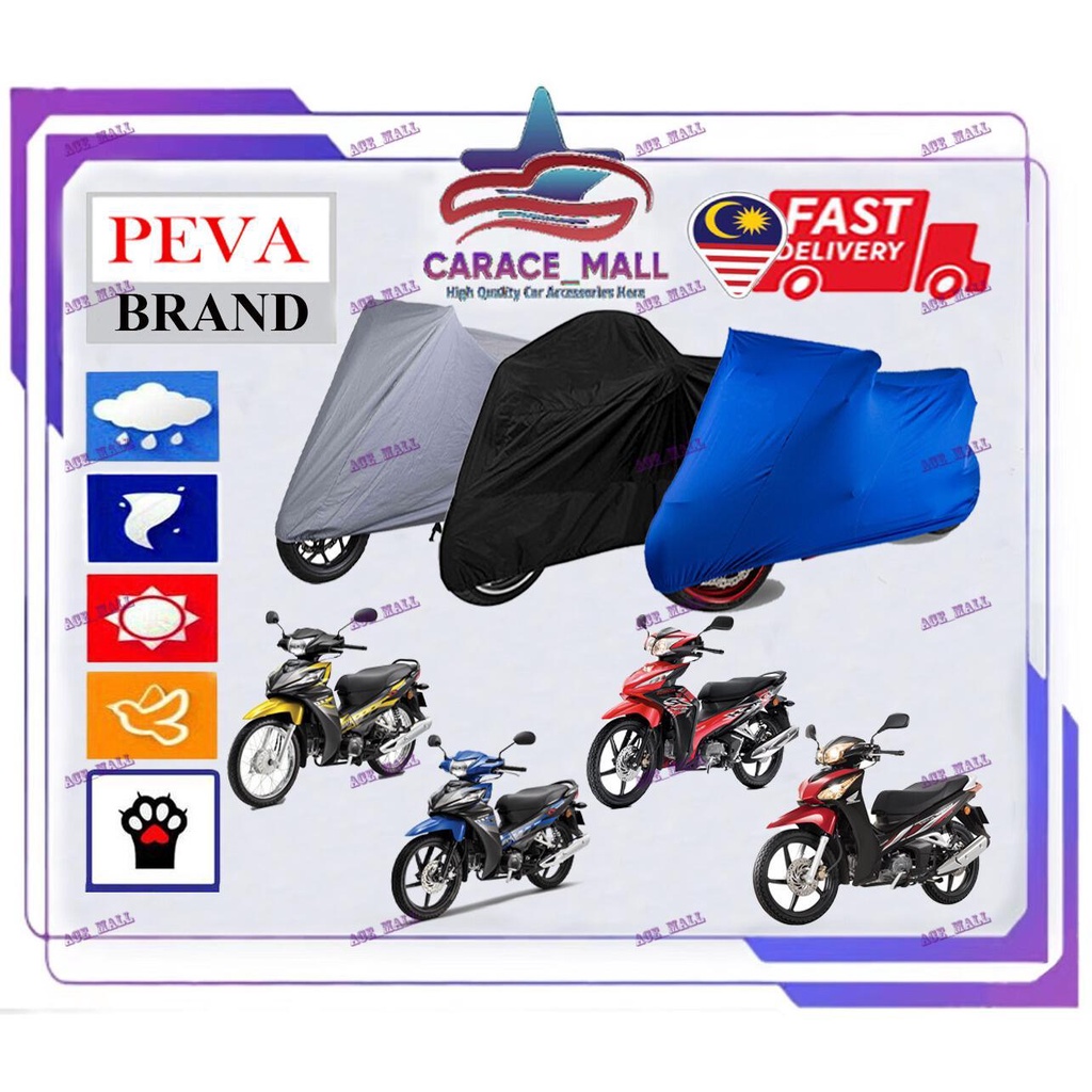 Wave 125i Wave Alpha Wave Dash Motorcycle Cover Protection Waterproof ...