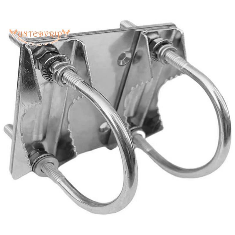 UBracket Heavy UBolt Clamp Bracket For Starlink Dish, Roof Mast To