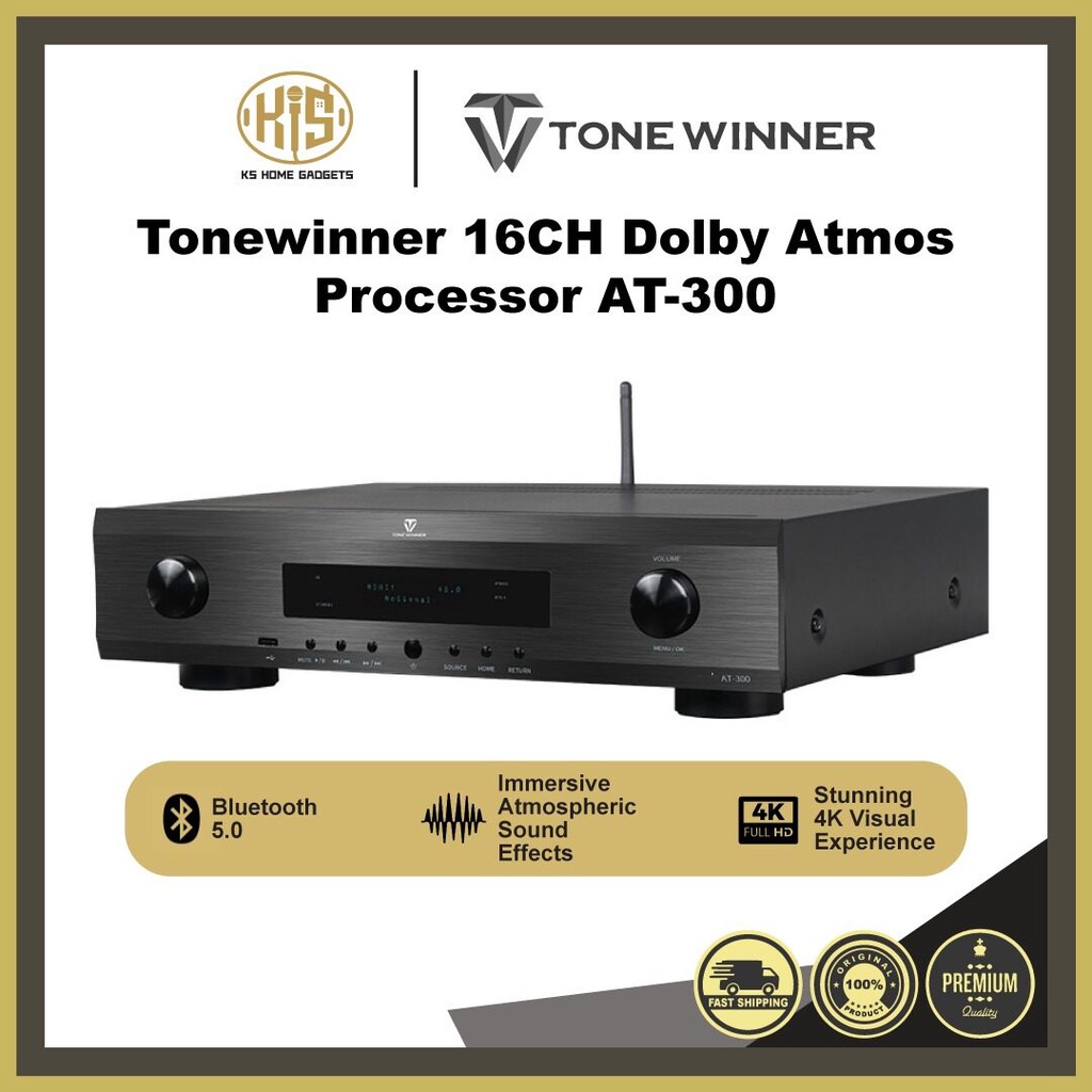 Tonewinner AT-300 16CH Dolby Atmos Processor | Shopee Malaysia
