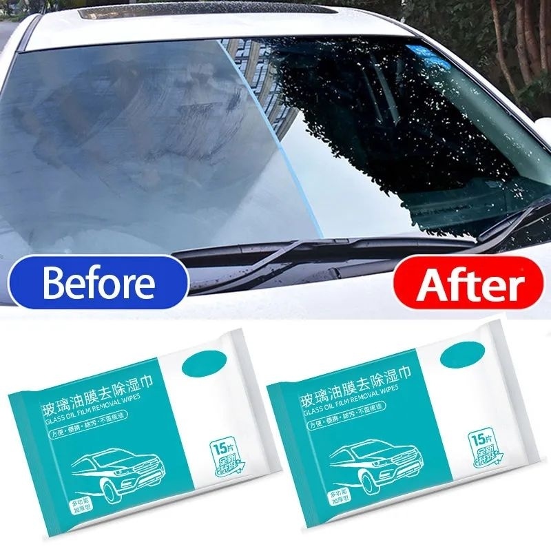 MultiPurpose NonWoven Car Oil Stain Cleaner Wipes Wet Towel Front