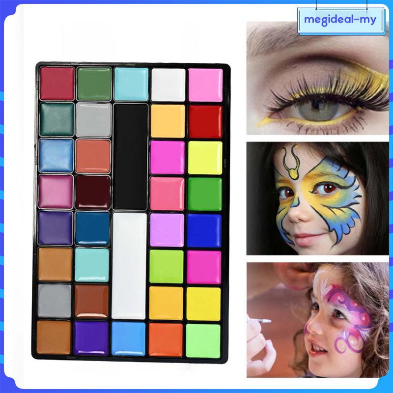 [MEGIDEALMY] Face Body Paint DIY Water Soluble Body Paint for Christmas