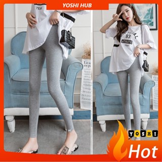 Seluar Legging Mengandung Plus Size Maternity Pregnant Women Work Soft Long  Pant 100% Cotton Legging