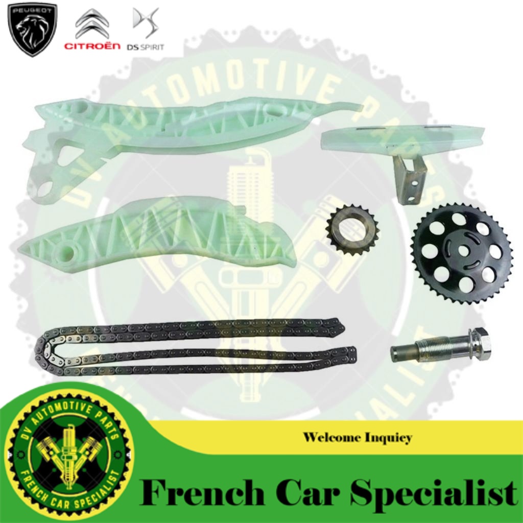 Timing Chain Set For Peugeot 308 408 508 3008 5008 RCZ 1.6T Citroen DS4 DS5 C4 C5 - Original France | Malaysia