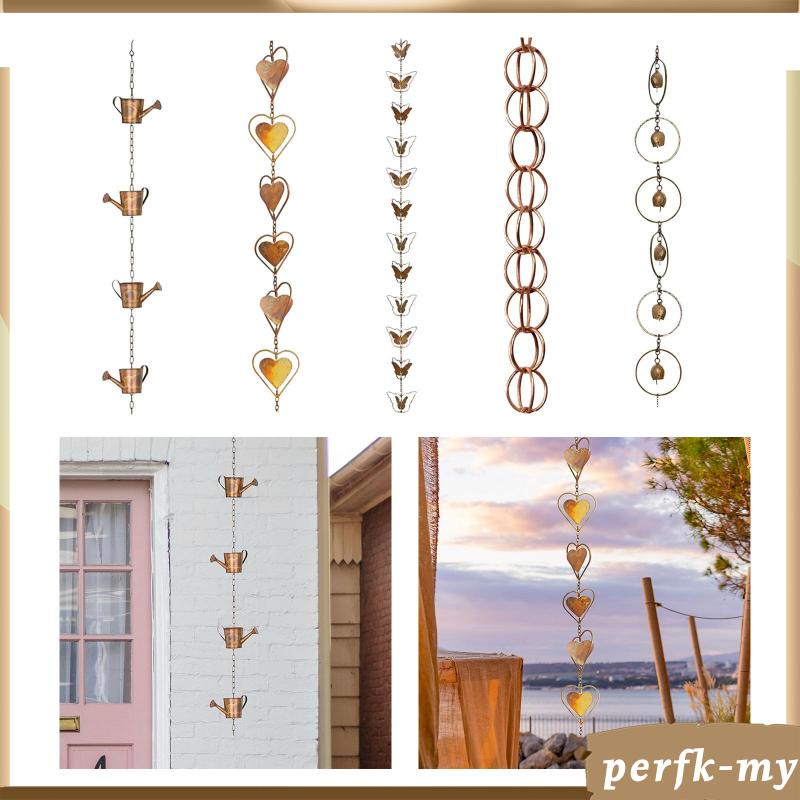 [PerfkMY] Rain Chain, Rainwater Chains, Functional Rain Collection, Replaces Rainwater Catchers