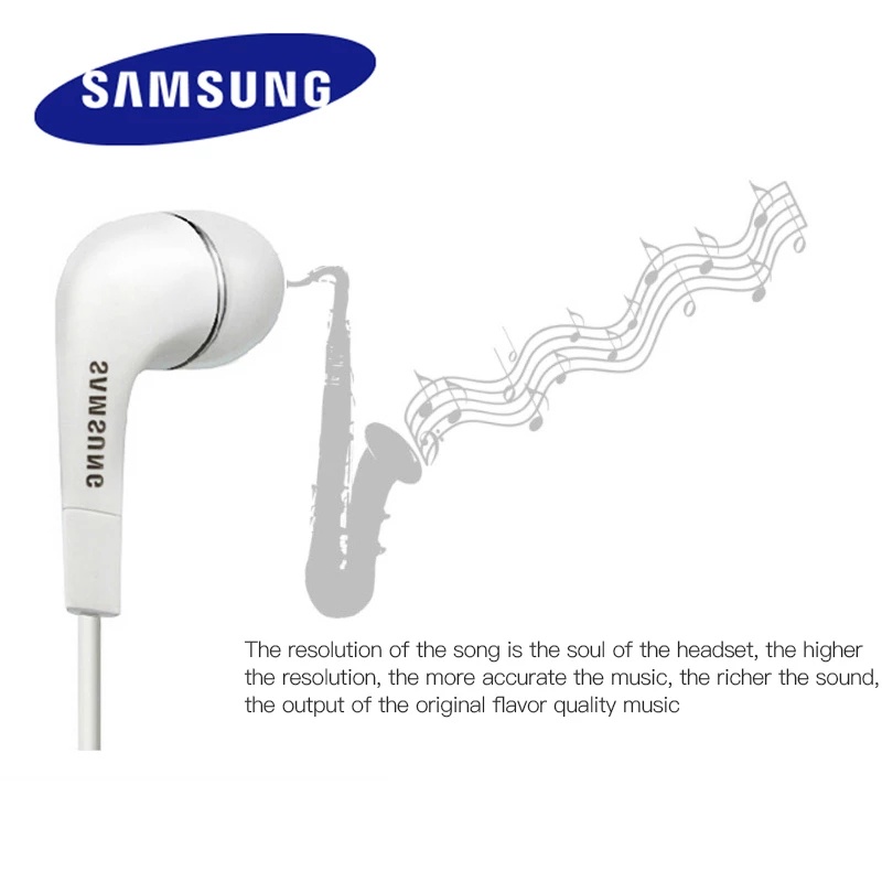 Samsung EHS64 Wired Headphones 3.5mm In-Ear Headphones with Microphone Ear Buds | Shopee Malaysia