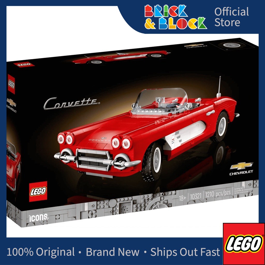 Corvette de lego hotsell