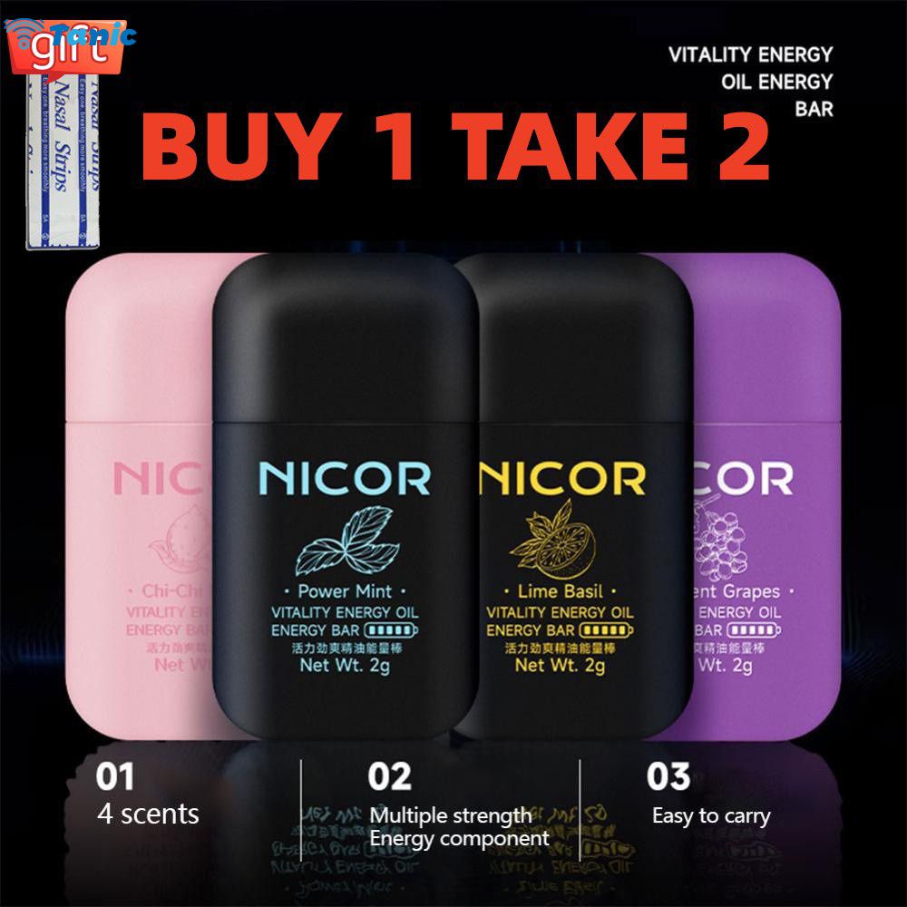 [buy 1 Take 2]nicor Skyvii Double Hole Nasal Inhaler Refreshing Nasal
