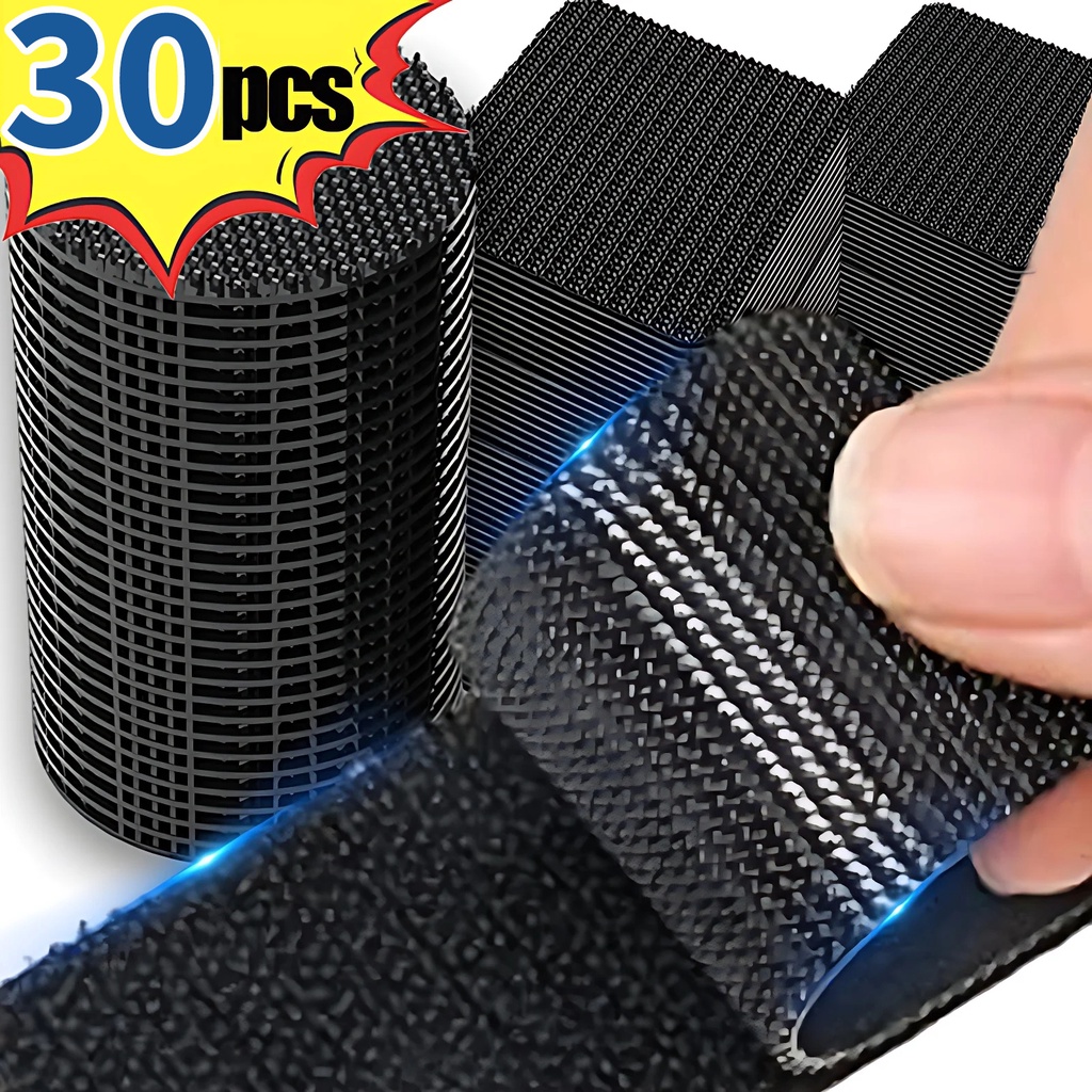 10/30Pcs Double Faced High Adhesive Fixing Stickers for Car Foot Pad ...